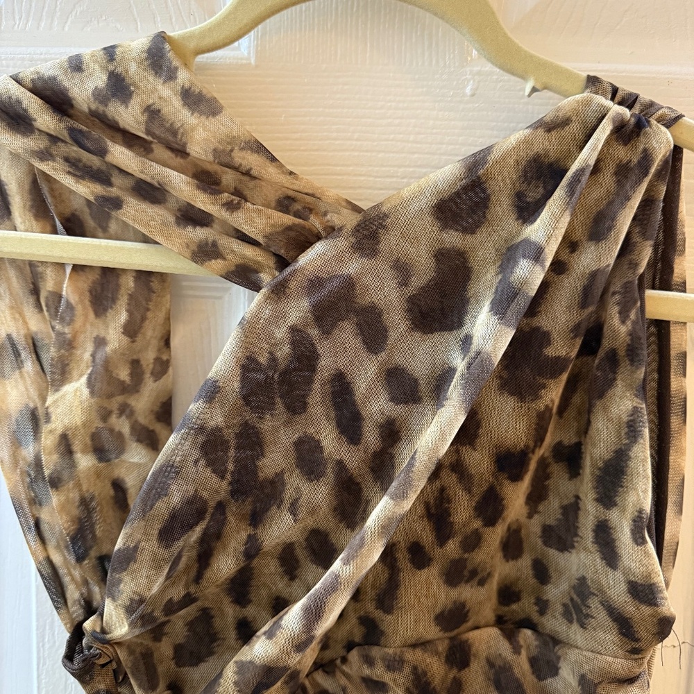New Zara animal print bodysuit